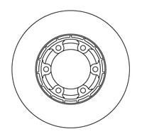 NF PARTS Тормозной диск 203019NF